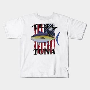 Team Tuna  USA Kids T-Shirt